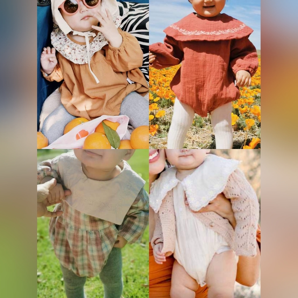 6-12M baby girl bodysuit